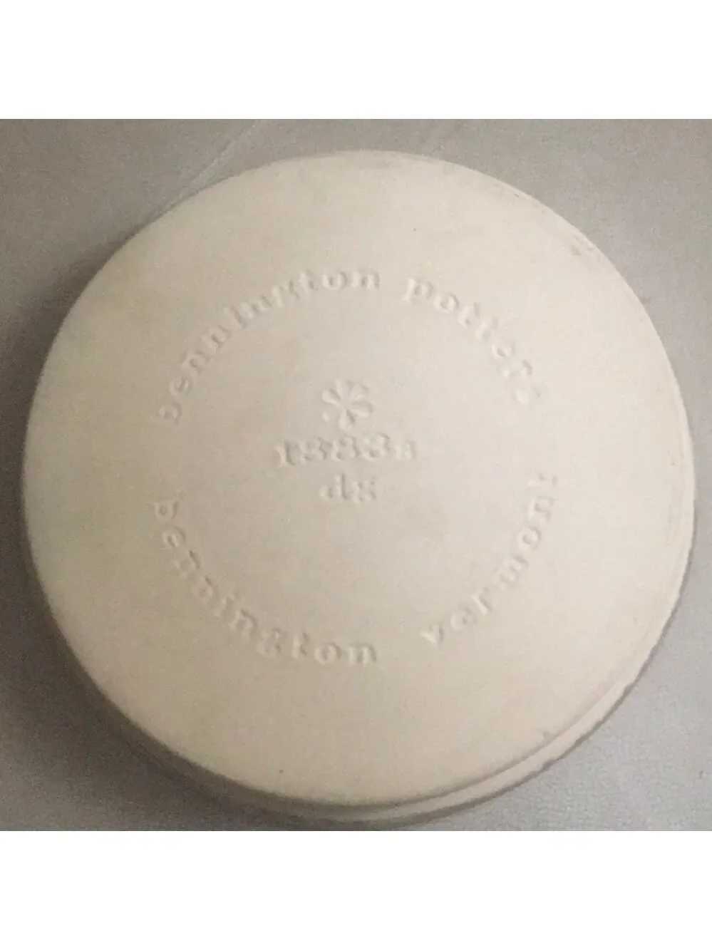Bennington potters Bennington Vermont bakeware 9” round